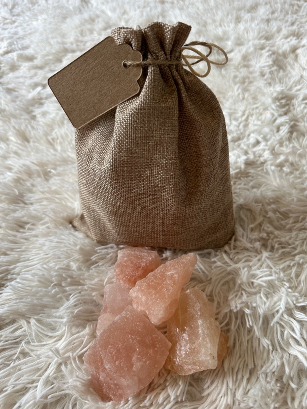 Natural Himalayan Salt Rock Chunks - Pink Decorative Accent